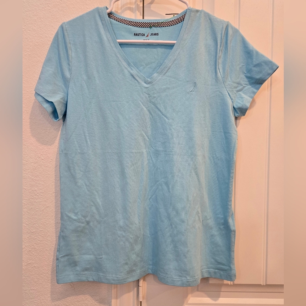 Nautica Blue Short Sleeve‎ Tee